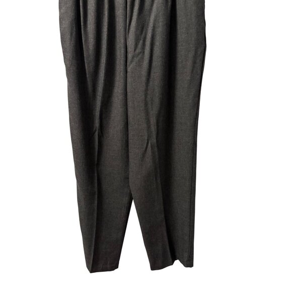 BonWorth Womens Dark Gray Elastic Waist Pull-On Pants Sz PL pants. NWT - Picture 6 of 12